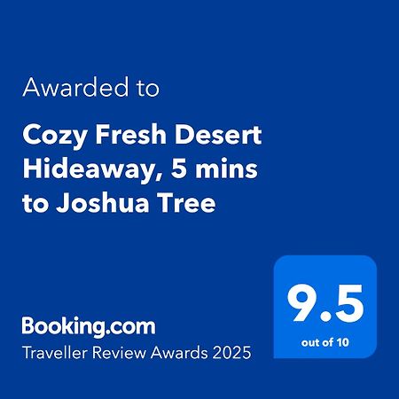 Cozy Fresh Desert Hideaway, 5 Mins To Joshua Tree Twentynine Palms Eksteriør billede